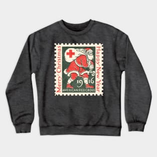 Christmas Stamp 1916 Crewneck Sweatshirt